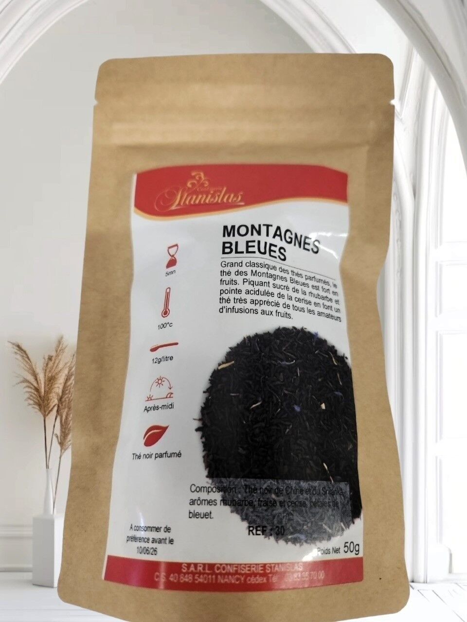 Tè nero aromatizzato Blue Mountains