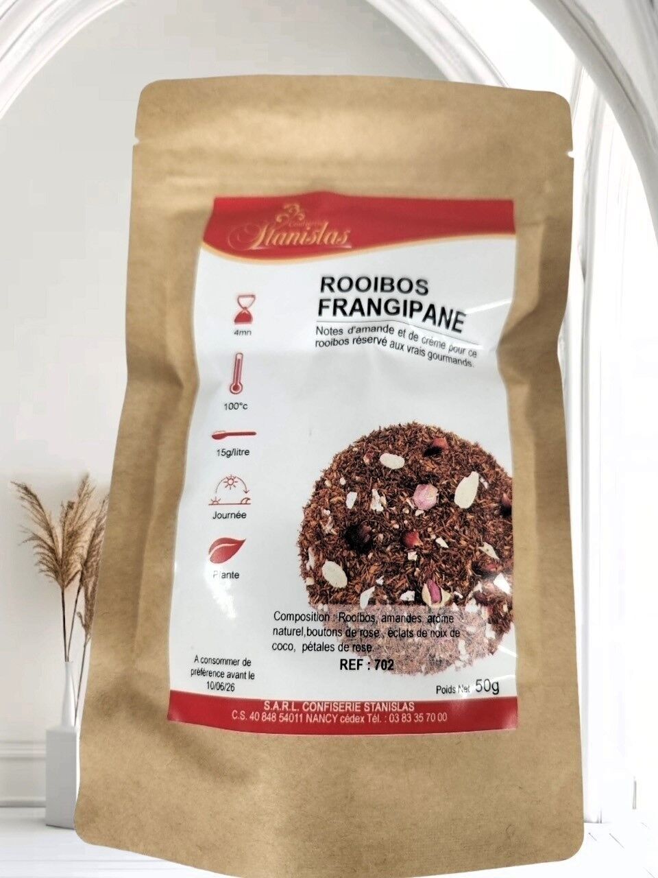 Infuso di Rooibos Frangipane