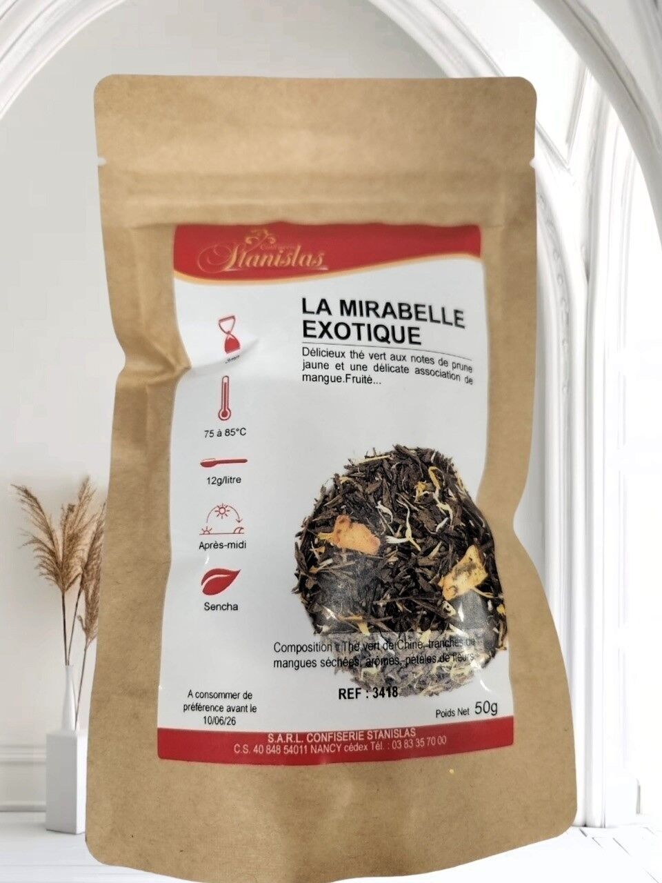 Tè verde aromatizzato La Mirabelle Exotique