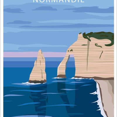 POSTER 50x70 cm: ETRETAT