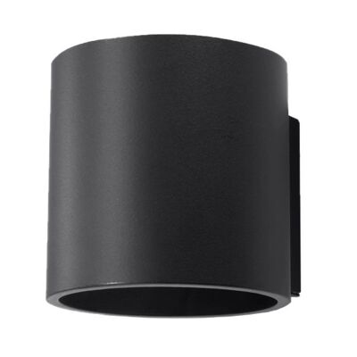 ORBIS 1 schwarze Wandleuchte