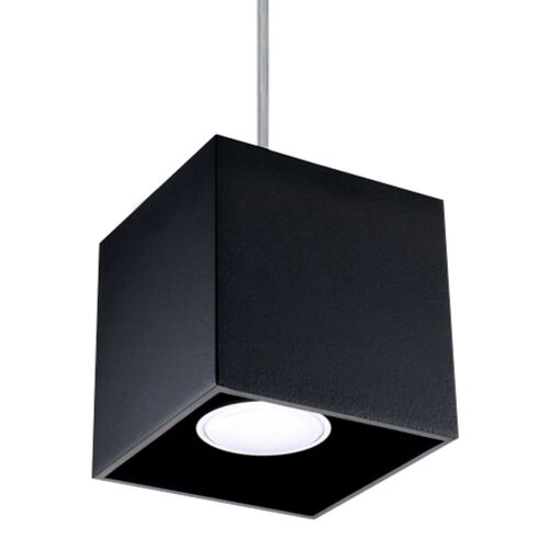 Lampada a sospensione QUAD 1 nero