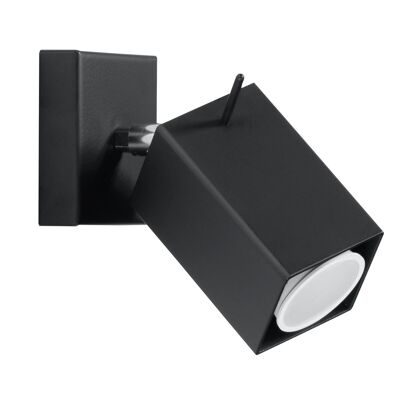 MERIDA schwarze Wandleuchte