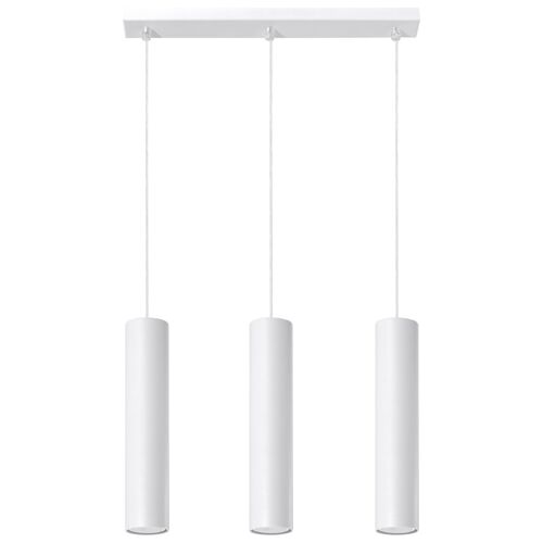 Lampada a sospensione LAGOS 3L bianco