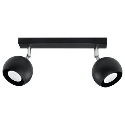 Plafonnier OCULAR 2 noir