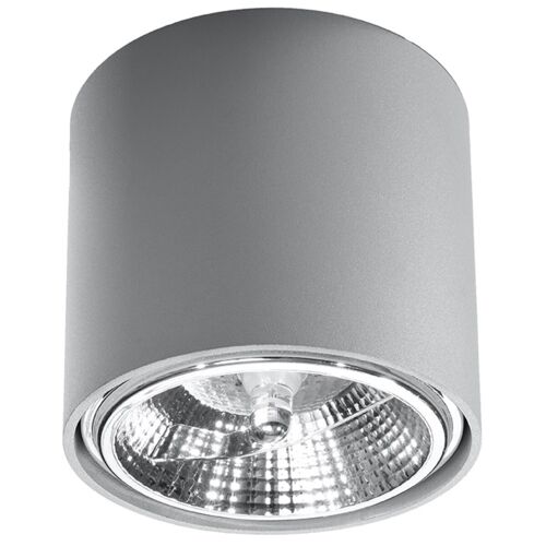 Lampada da soffitto TIUBE grigio