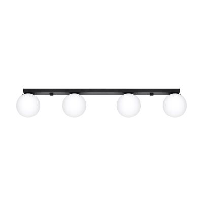 Plafonnier YOLI 4 noir