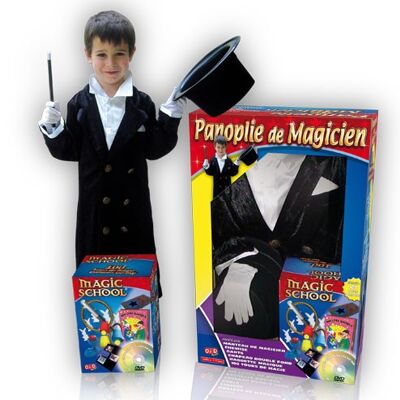 COSTUME - MAGICIAN PANOPLIE - 5-7 YEARS OLD
