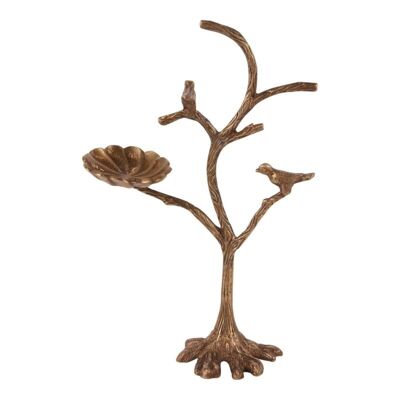 Présentoir à bijoux déco laiton 22 cm