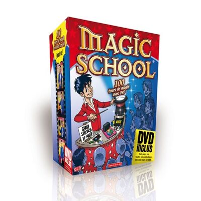 Coffret 100 tours de magie - magic school