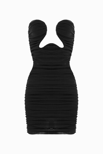 Mini robe noire 3
