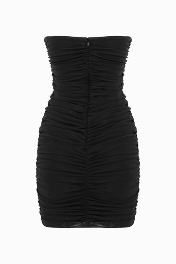 Mini robe noire 4