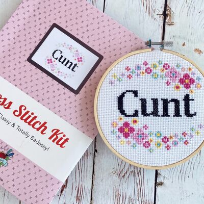 C*nt- Offensive Cross Stitch Kit für Erwachsene