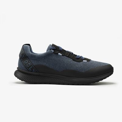 SUSTAINABLE SNEAKERS made with RECYCLED MATERIALS deep blue