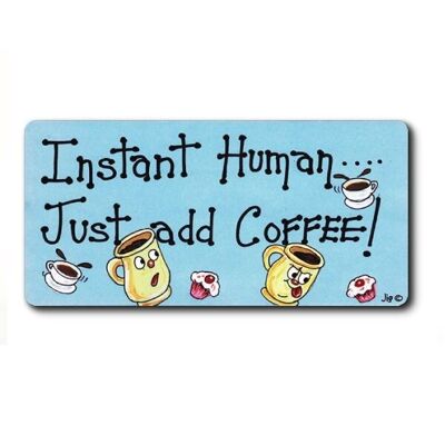 Instant Human Smiley Magnet