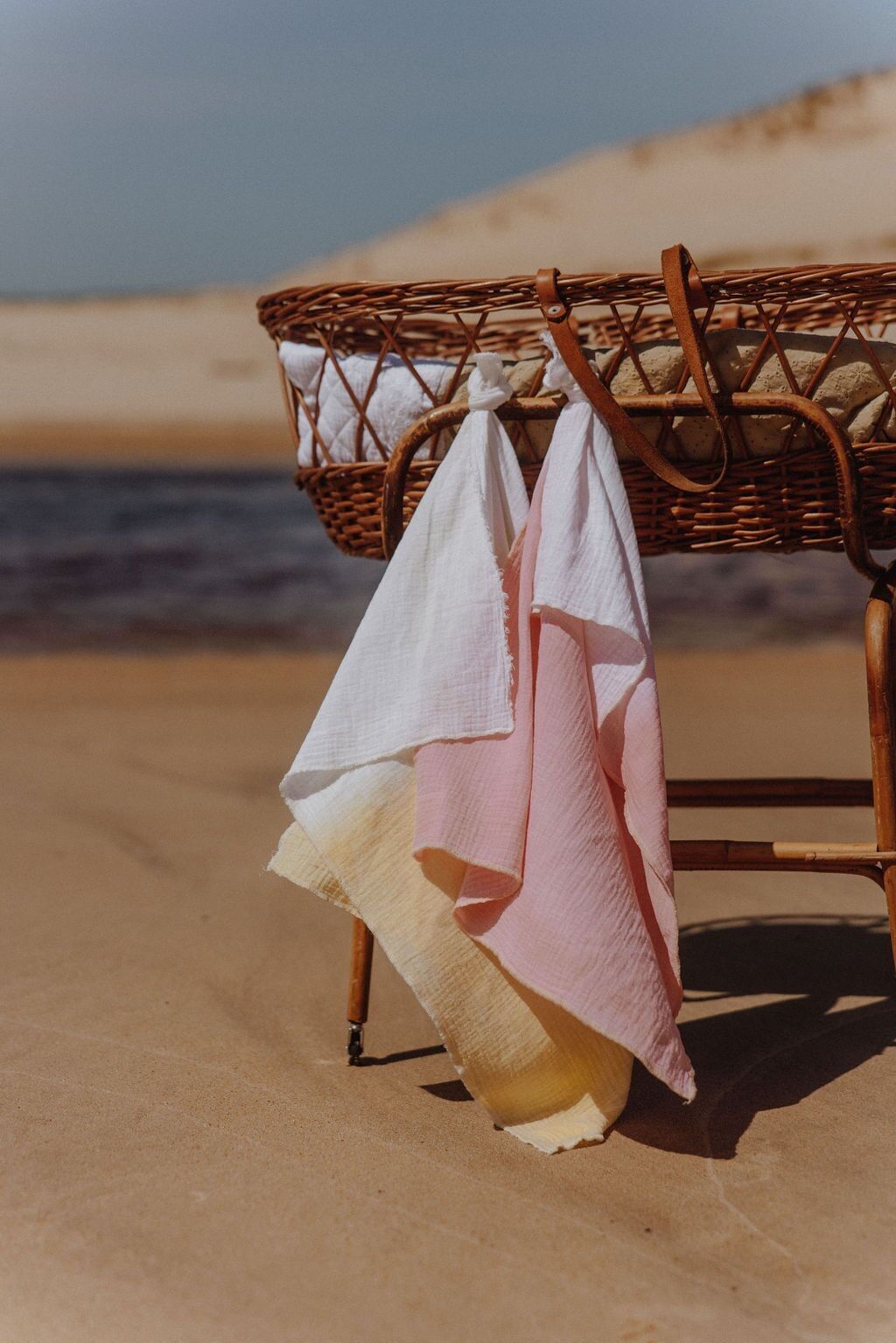 Baby nappies in vegetable dye