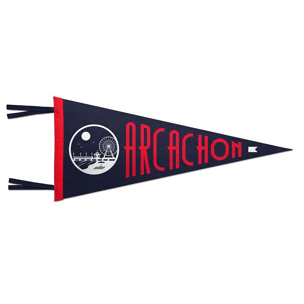 Gagliardetto di Arcachon Francia | Molo La Chapelle Croix des Marins