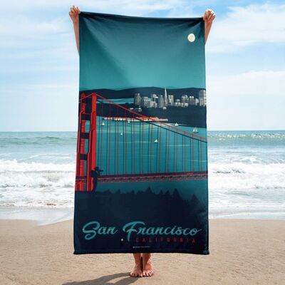 Serviette Bain San Francisco | Golden Gate Bridge