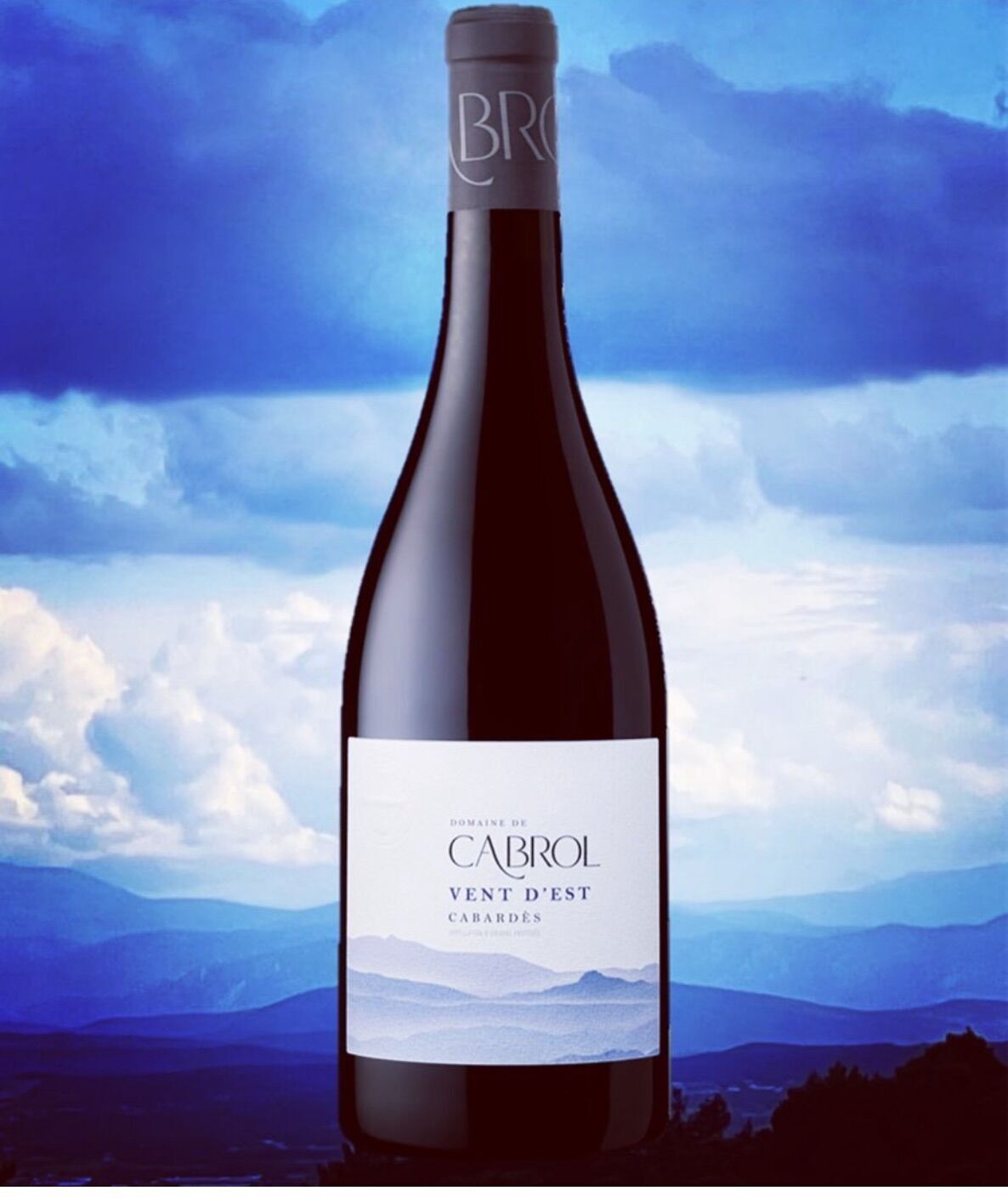 Vino Rosso 75cl - Cuvée Vent d'Est AOP Cabardès Languedoc