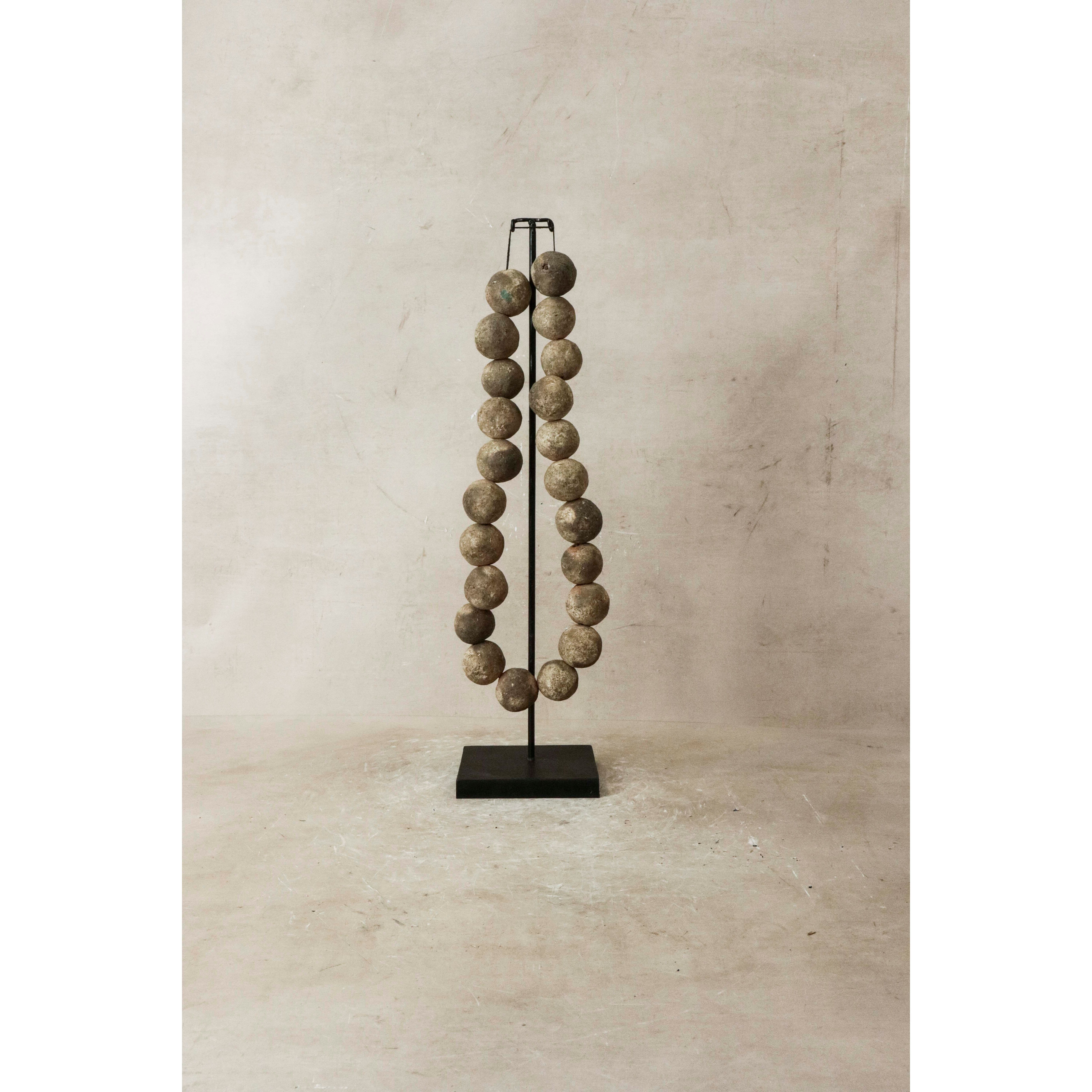 Perles d'argile du Cameroun - Naturel 36.2