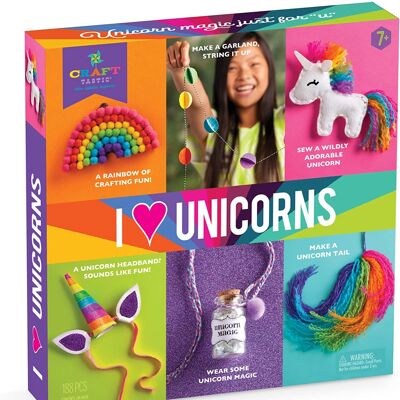 Craft tastic - kit i love unicorns - licornes