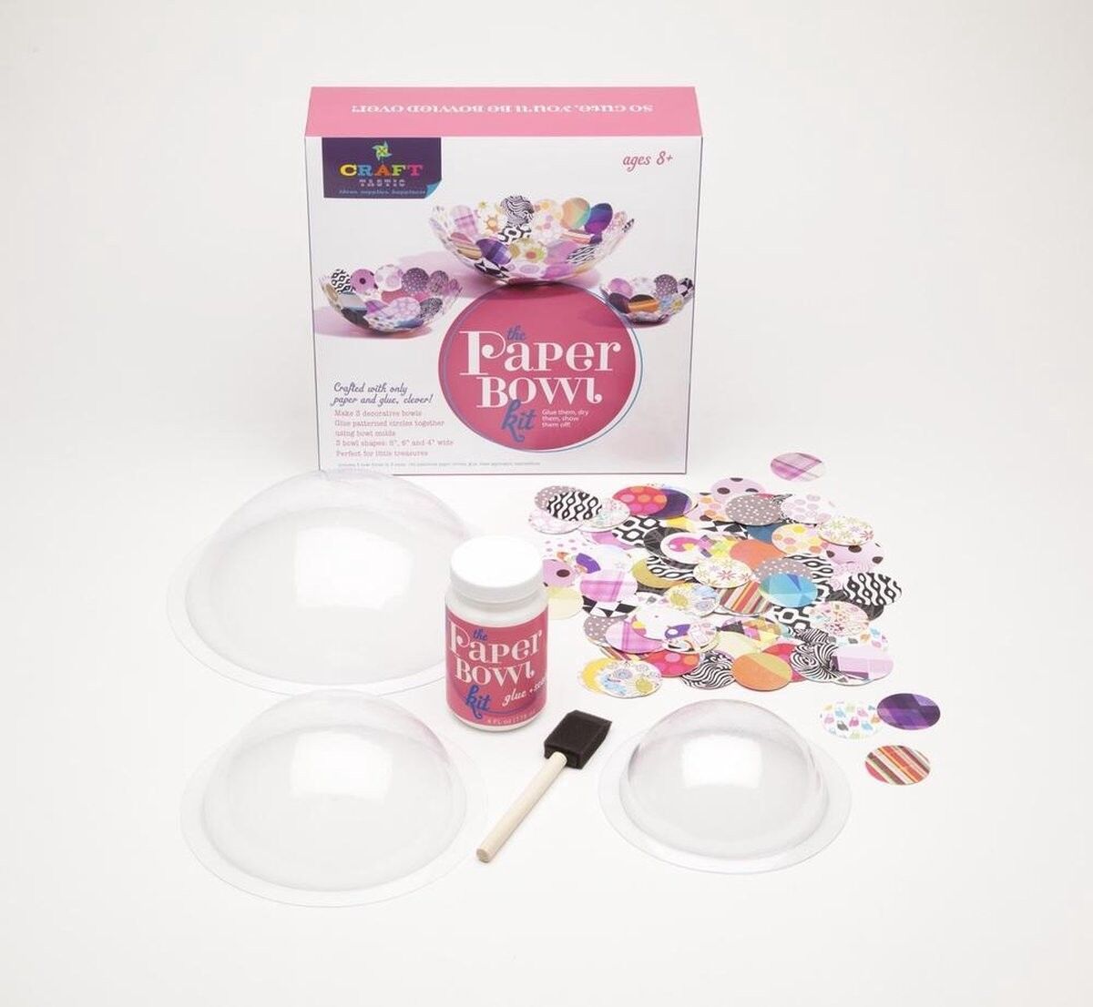 CRAFT TASTIC - KIT CREAZIONE CIOTOLE IN CARTA