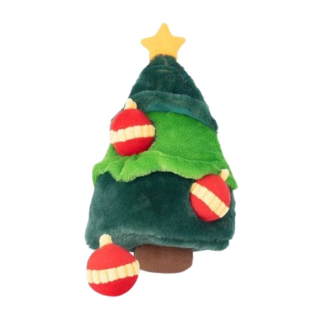 Holiday Zippy Burrow – Weihnachtsbaum-Hundespielzeug