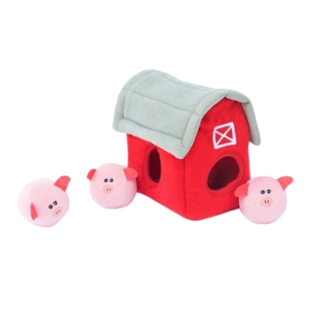 Zippy Burrow – Schweinestall-Hundespielzeug