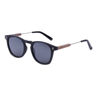 Matte Black JAZZ Sunglasses (Smoke Black)
