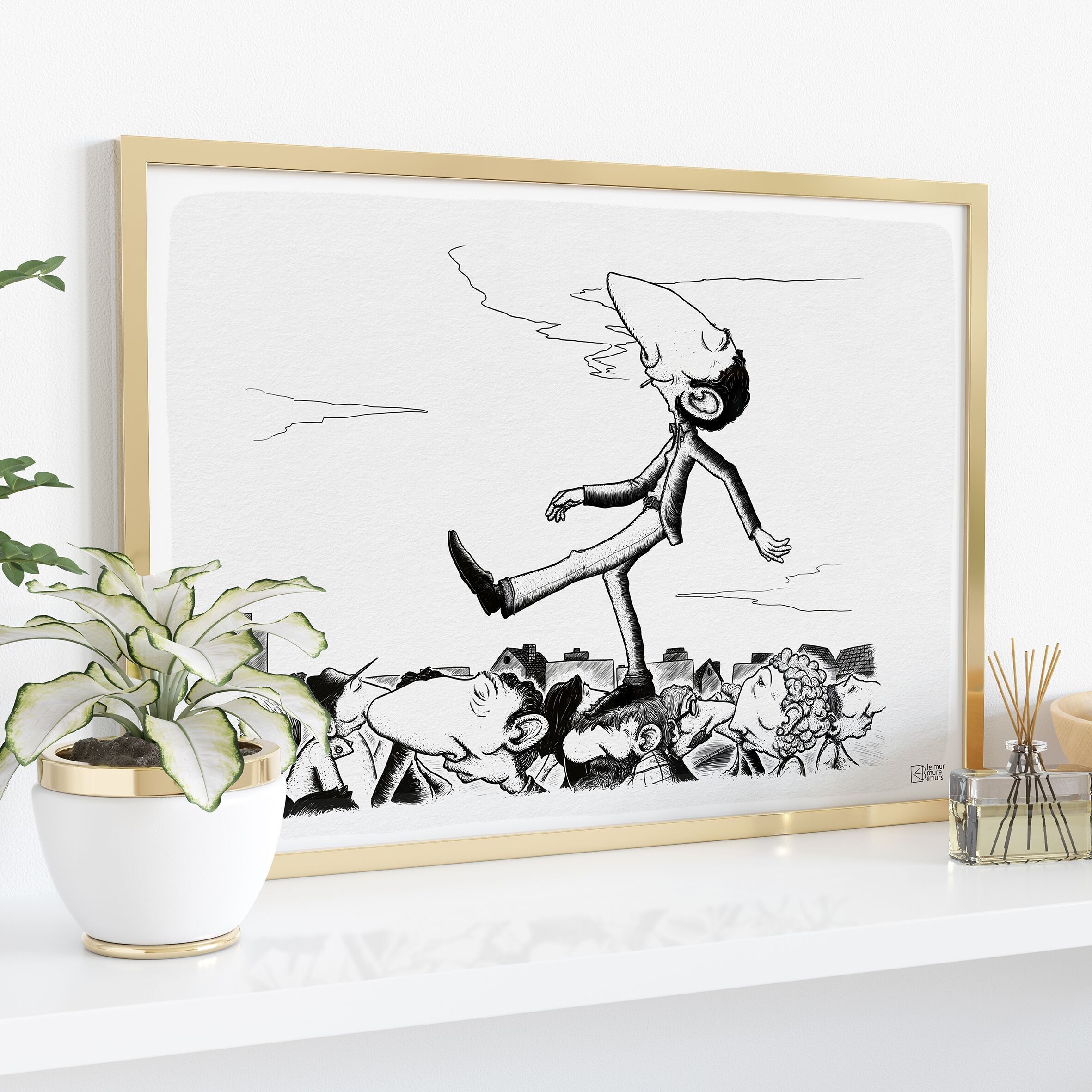 poster Cammino sulle teste.81