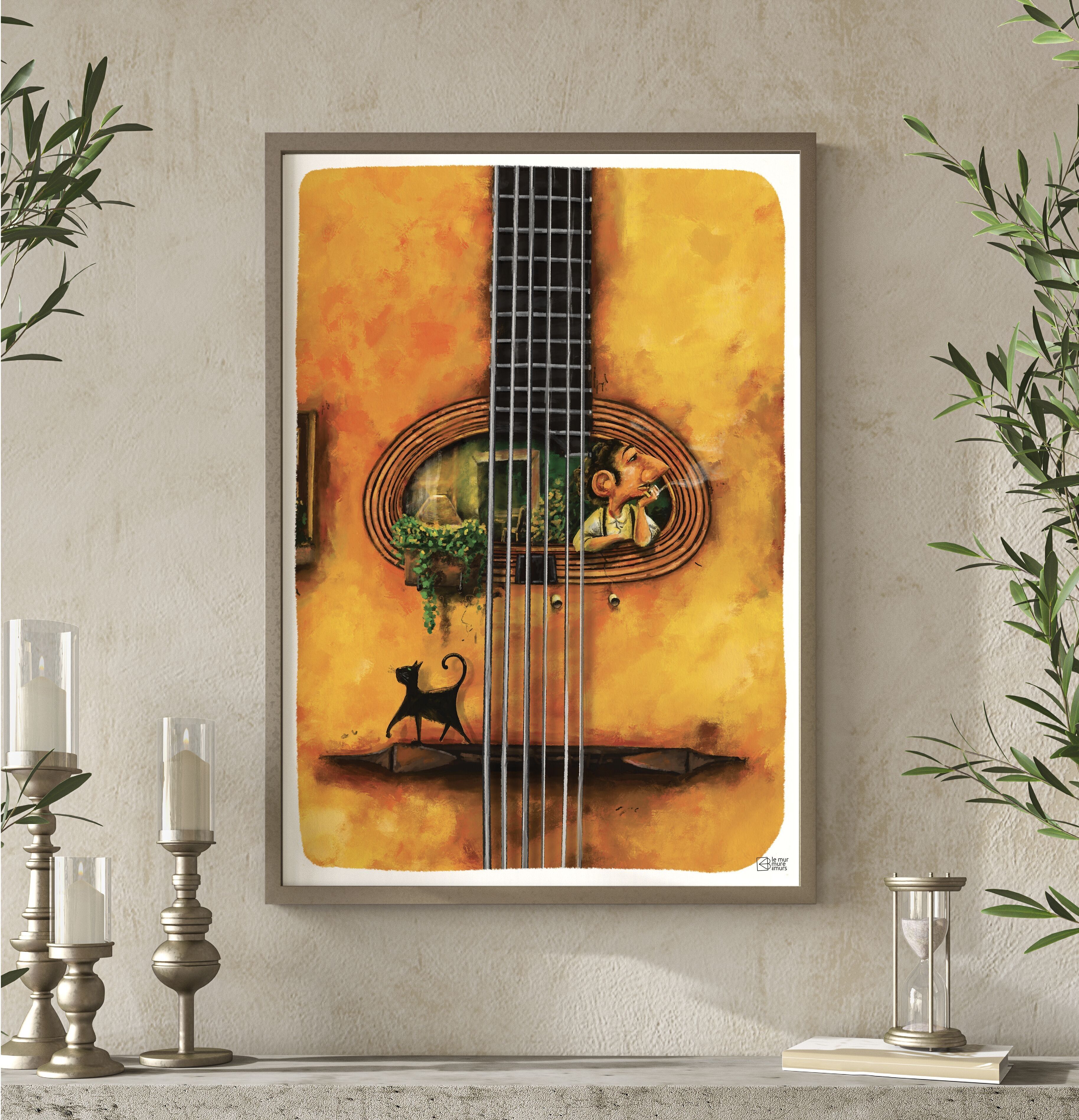 poster nella finestra del mio giardino.73