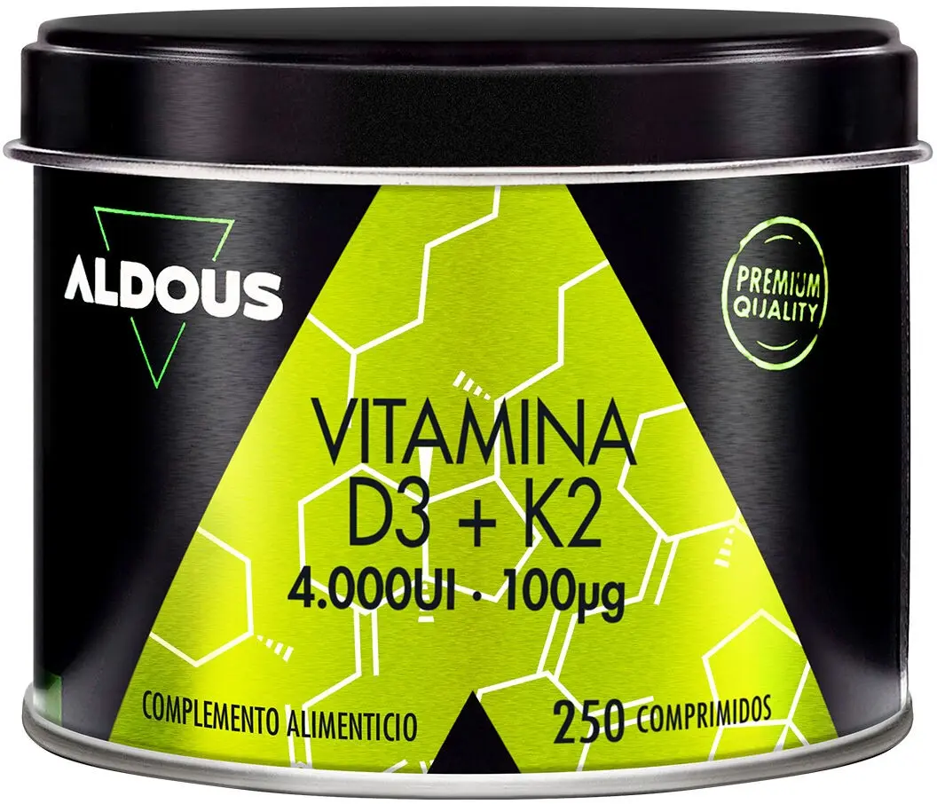 Achat Vitamine D3 et K2 4000 UI | 250 comprimés | + 8 mois | Vitamine ...
