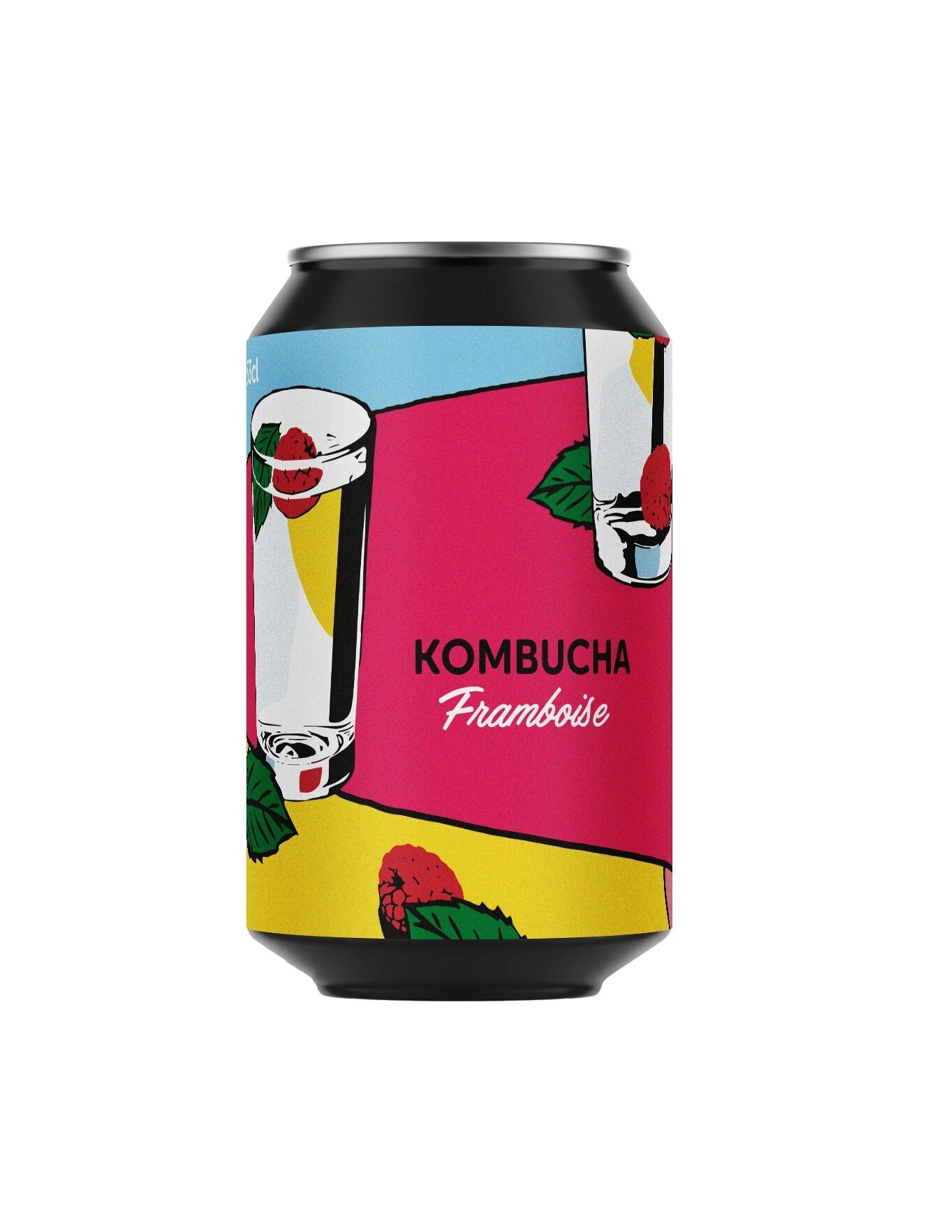 Raspberry Kombucha - 33cl can (x24)