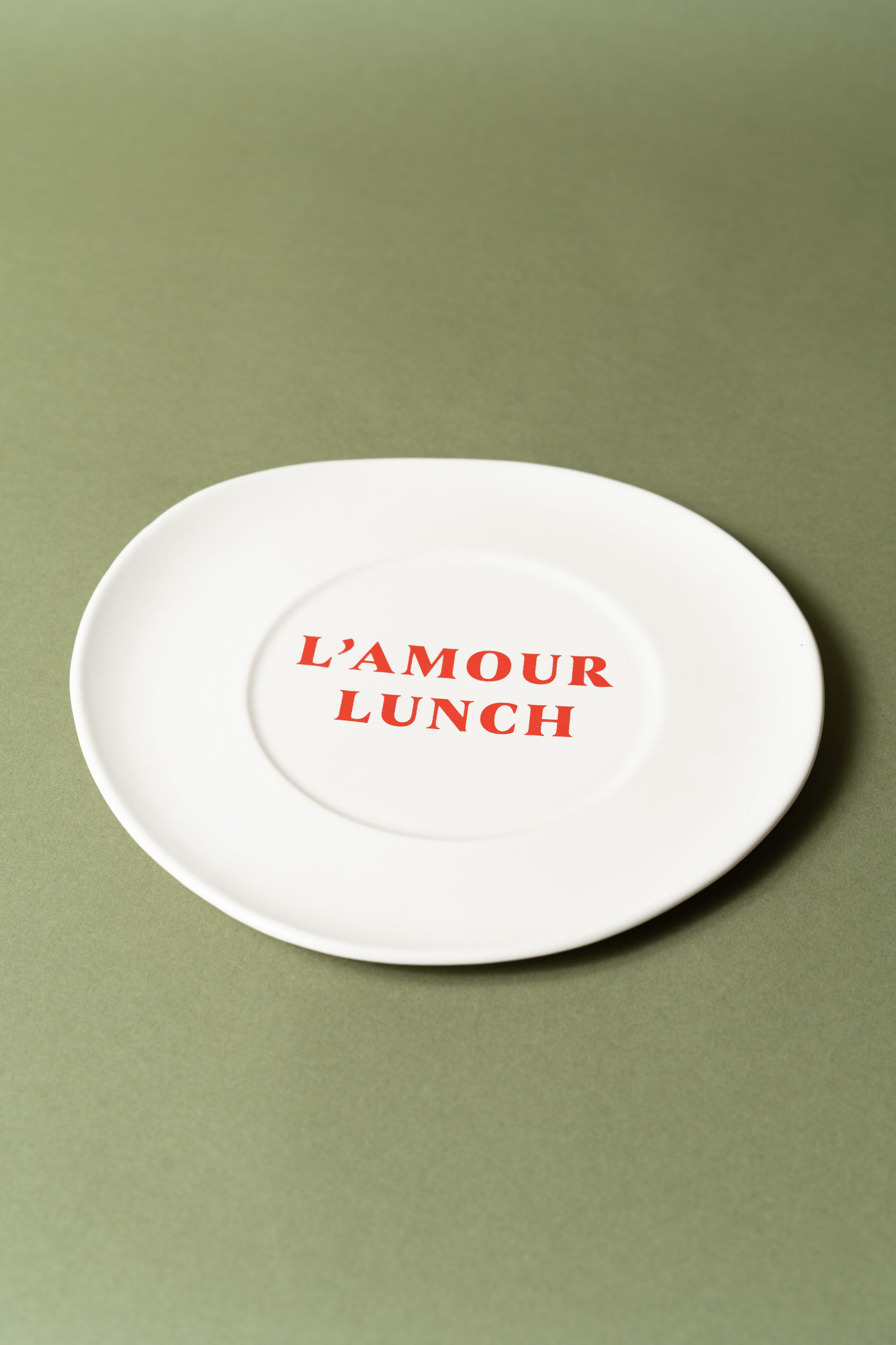 Sisi dessert plate, L'amour lunch