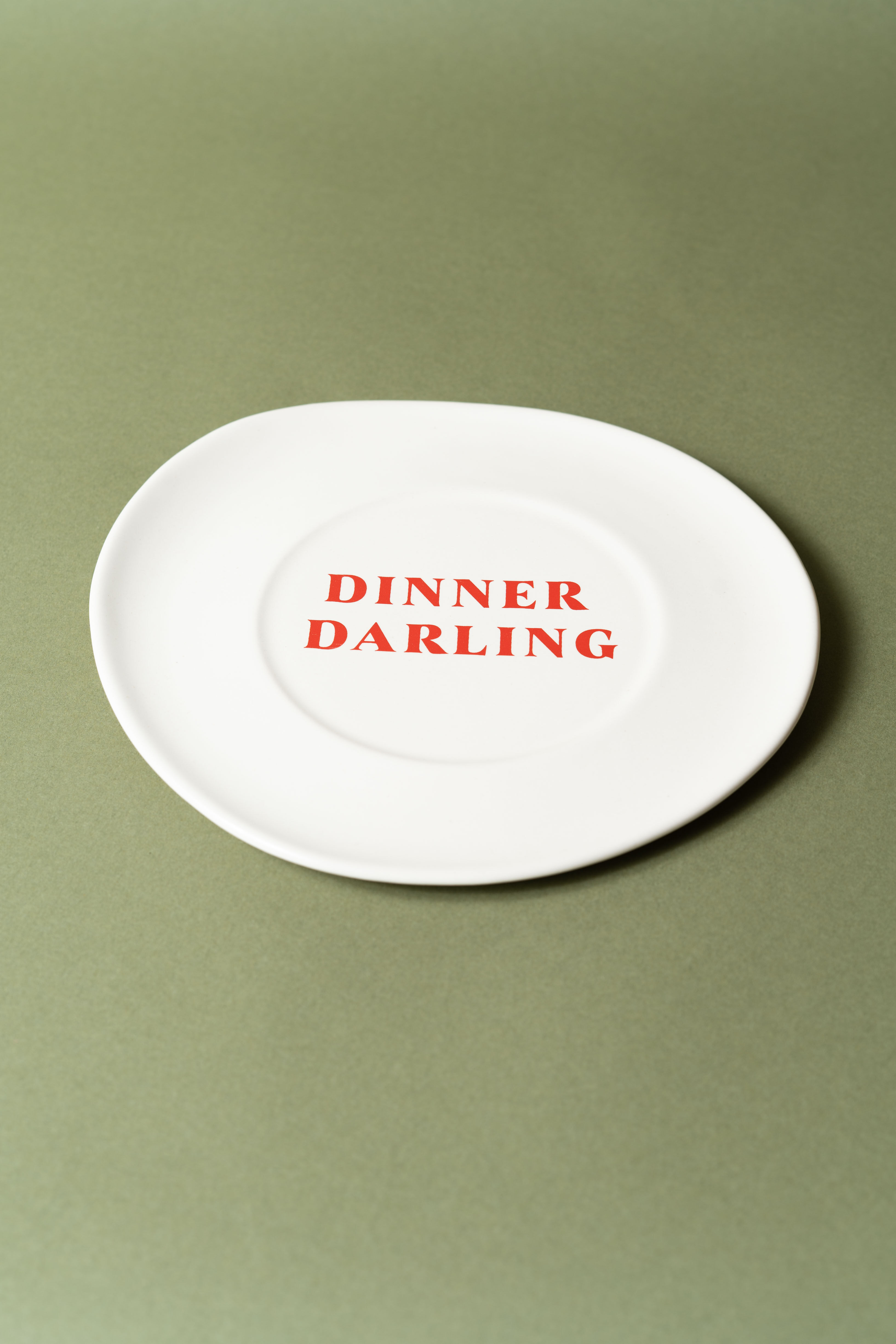 Sisi dessert plate, Dinner Darling