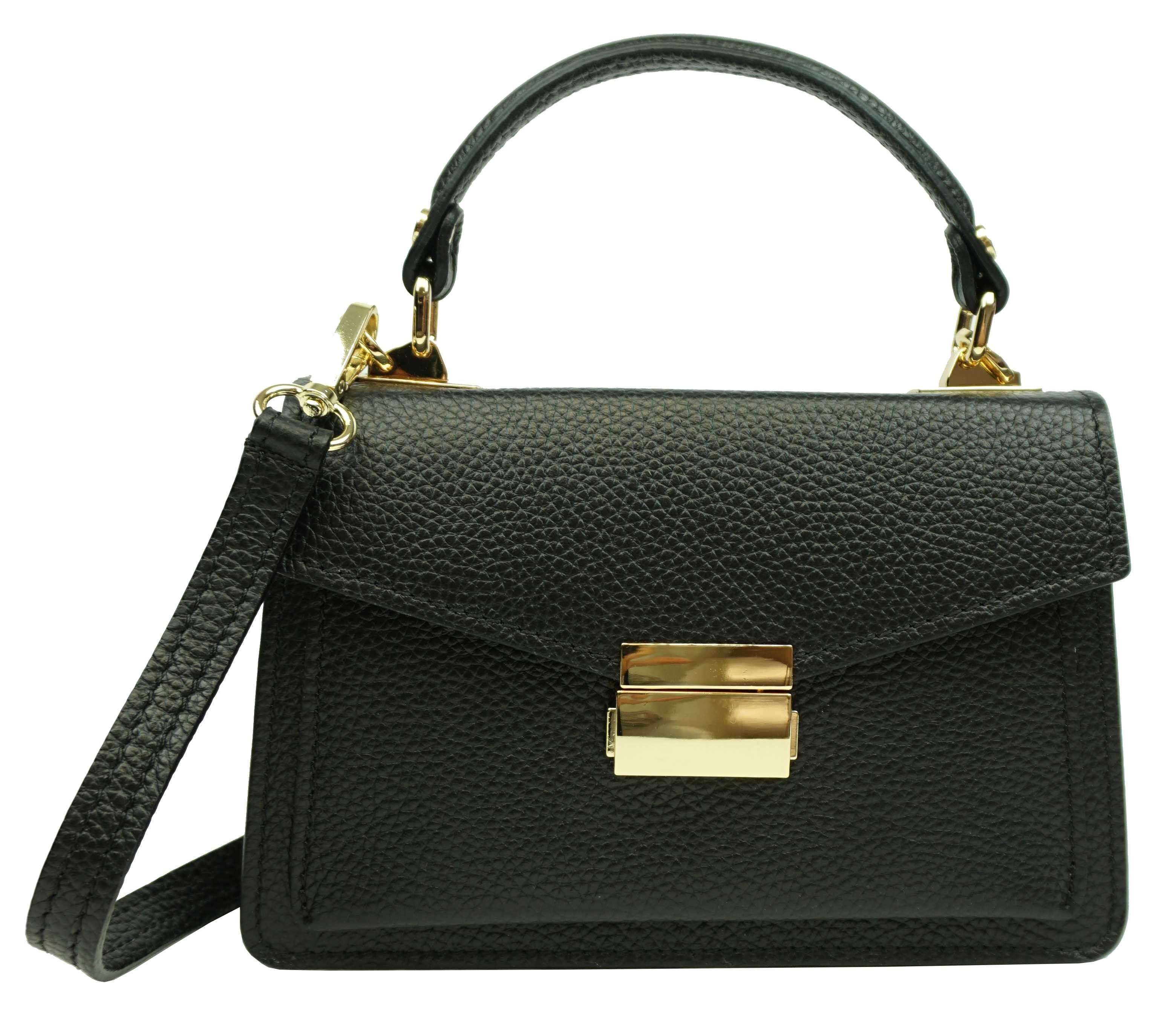 Small Madrid leather handbag 98010