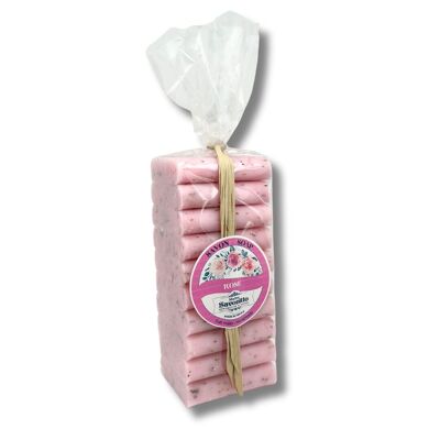 Sachet de 10 savons 24g Senteur ROSE