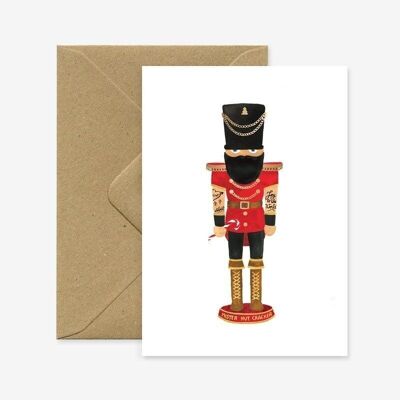 Xmas Nutcracker Gold foil