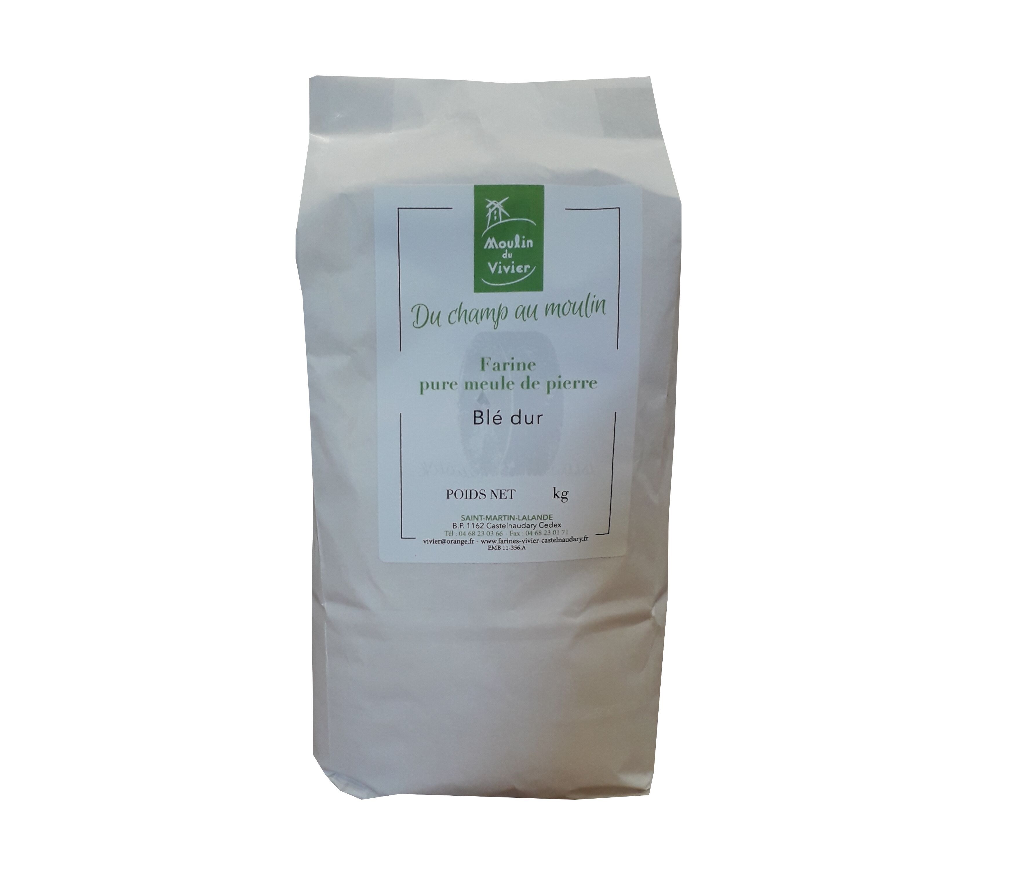 Molienda de harina de trigo duro