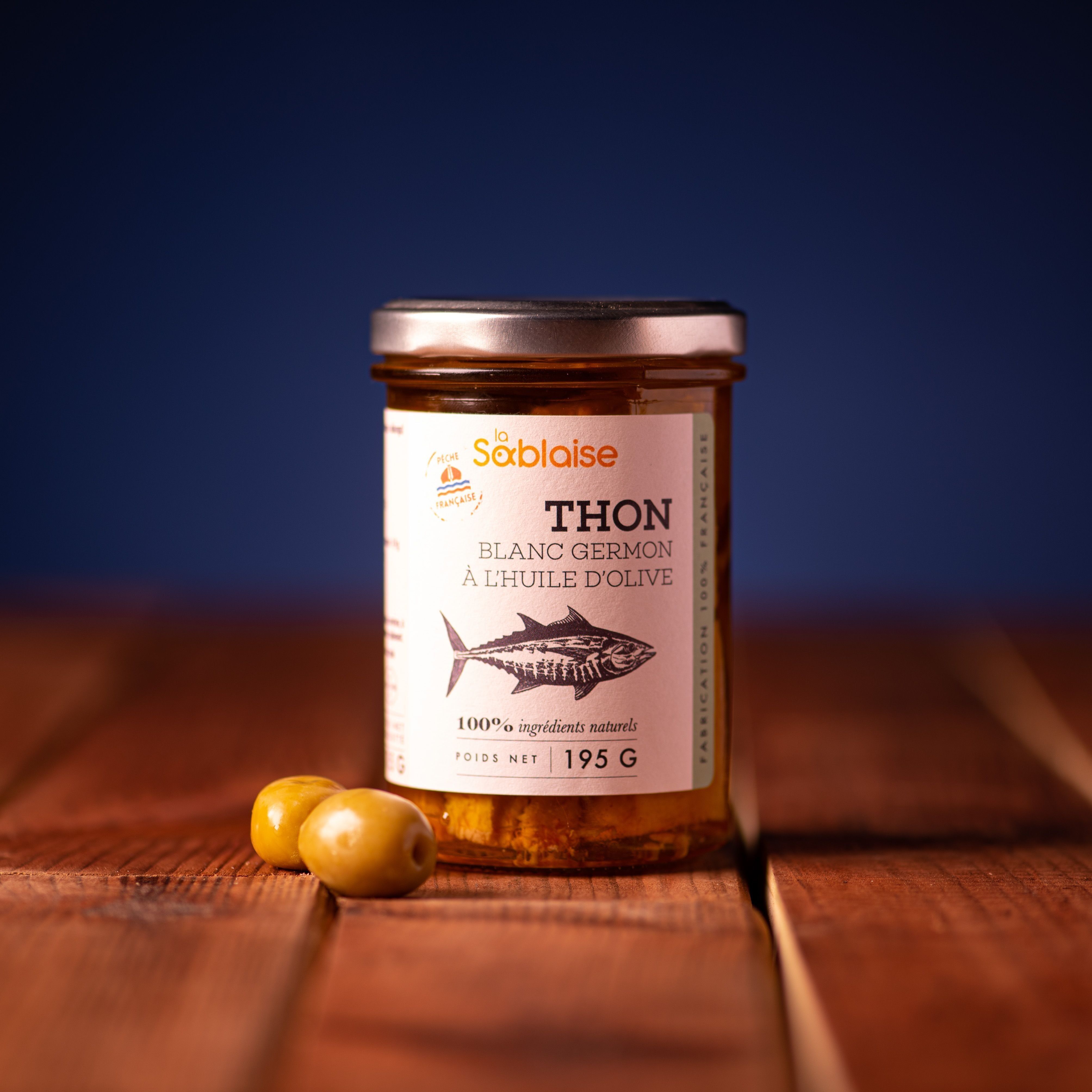 Tonno bianco in olio d'oliva biologico