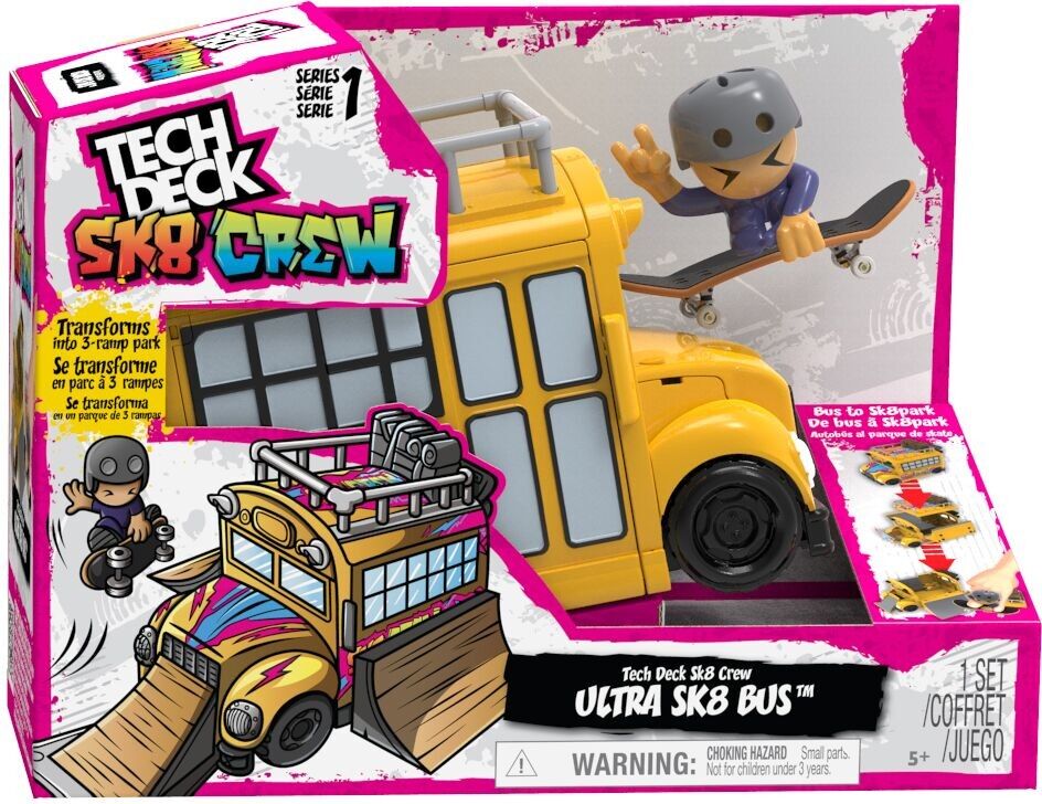 SPIN MASTER - Playset Tech Deck SK8 Crew