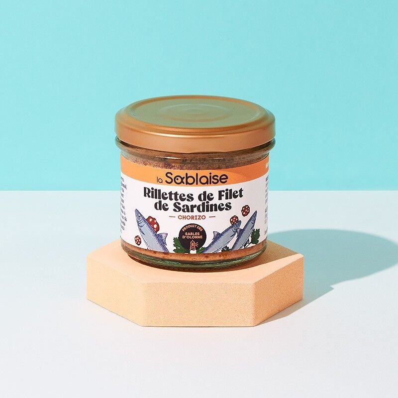 Rillettes de sardinas con chorizo