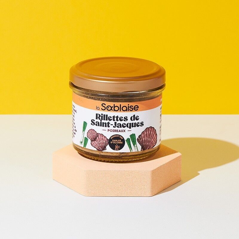 Rillettes di capesante con porri