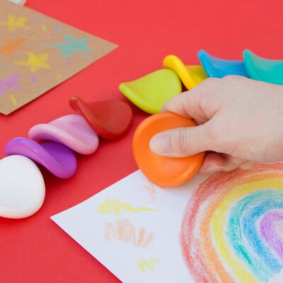 Easy Grip Kids Crayons - Jumbo Grip Crayons