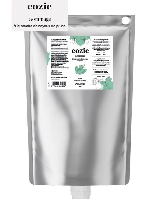 Cozie – Tasche für Gesichtspeeling – Cosmos Bio-zertifiziert