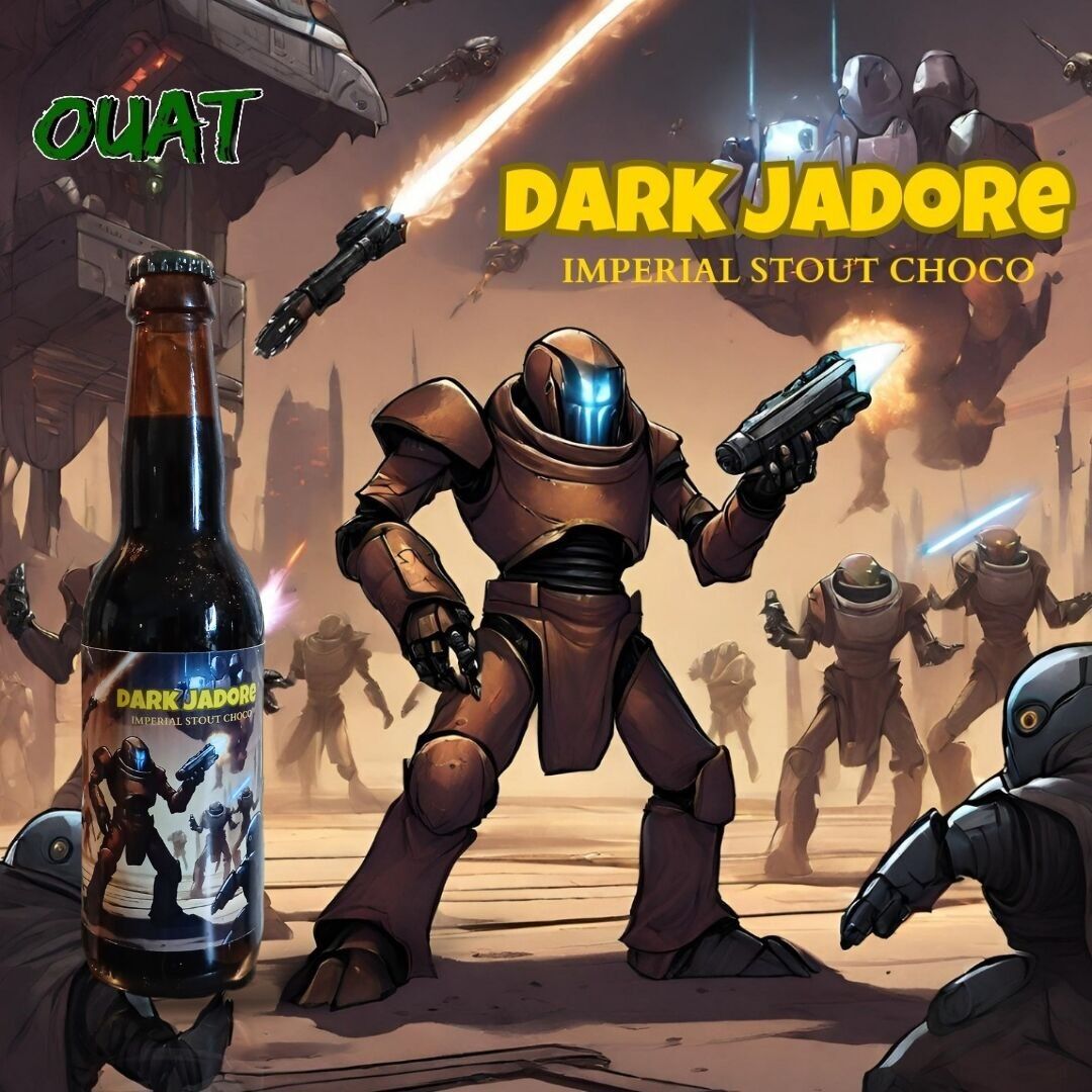 DARK JADORE / IMPERIAL STOUT Choco Noisette Breton craft beer