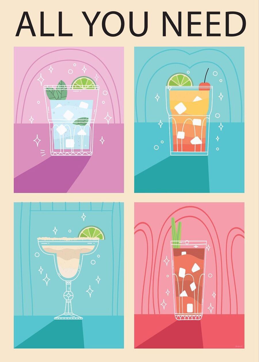 POSTER 50cmx70cm: ALLES, WAS SIE BRAUCHEN