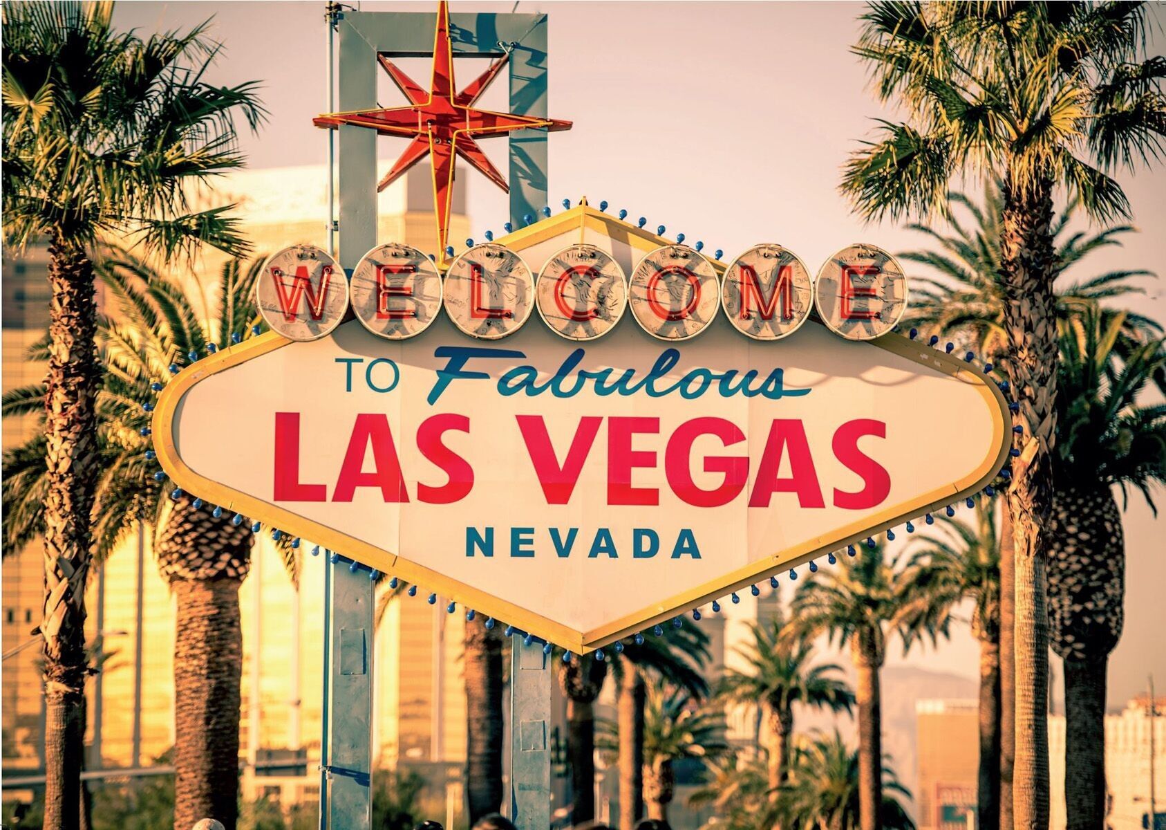 AFFICHE 50cmx70cm : LAS VEGAS