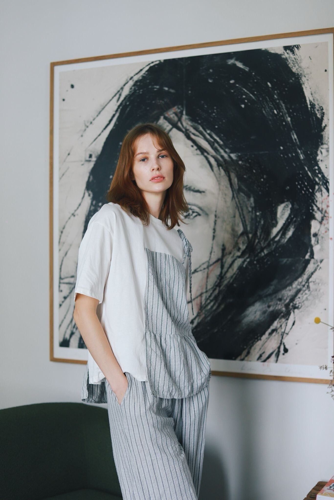 Asymmetrisches T-Shirt – 1155