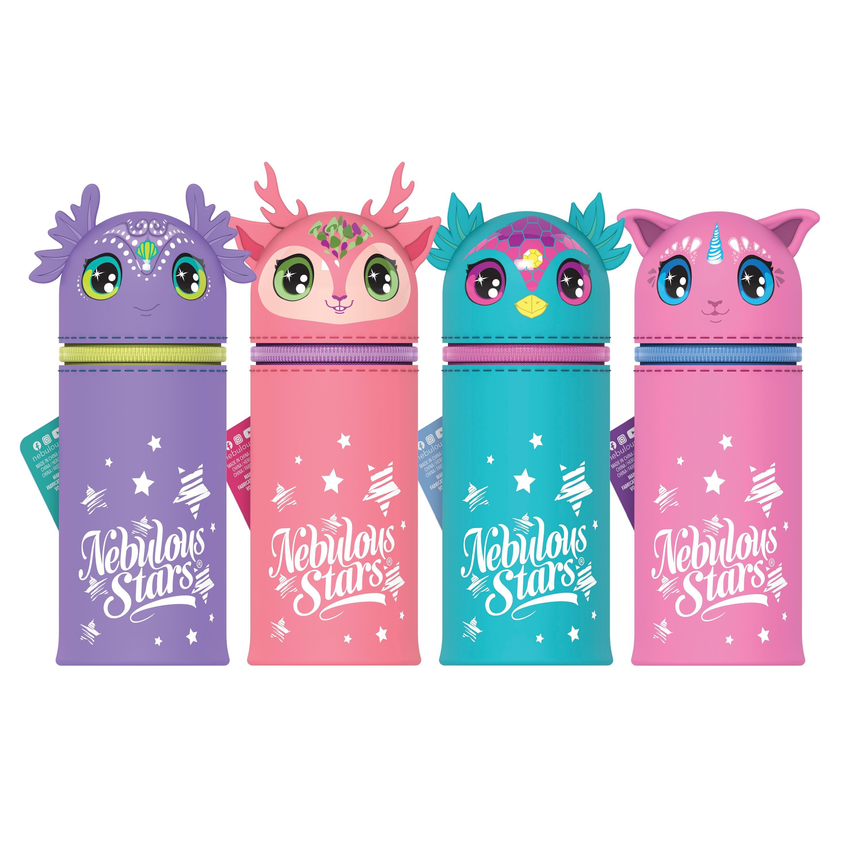 Astuccio Animous - Asst (4) - (12 pz) - Stelle nebulose